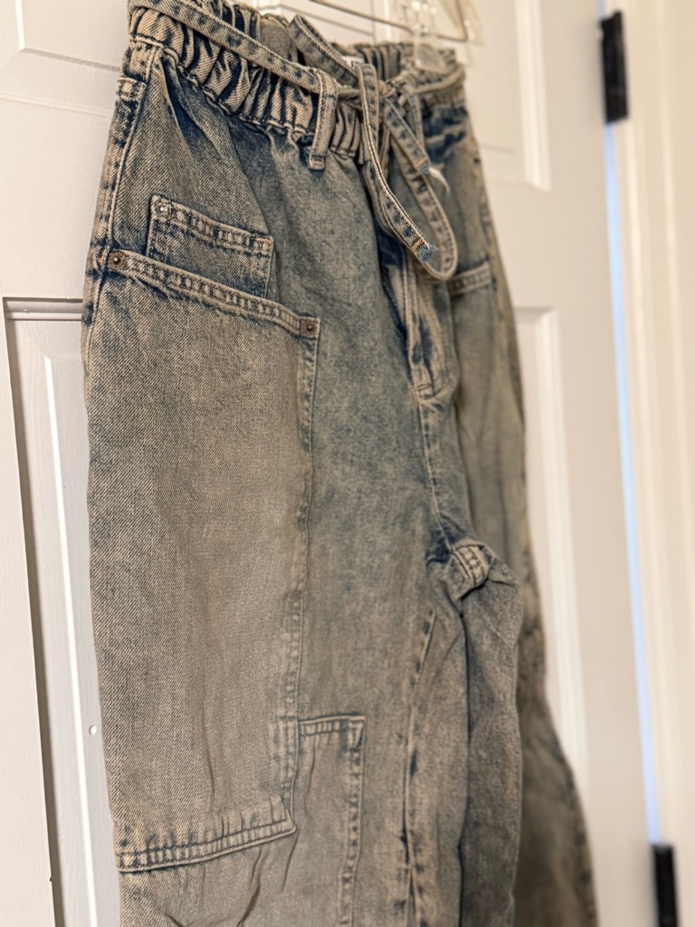 We The Free CRVY Outlaw Wide Leg Jeans in Memphis Mud - Picture 4 of 6